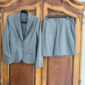 Theory Gray Women's Blazer and Skirt Set 8